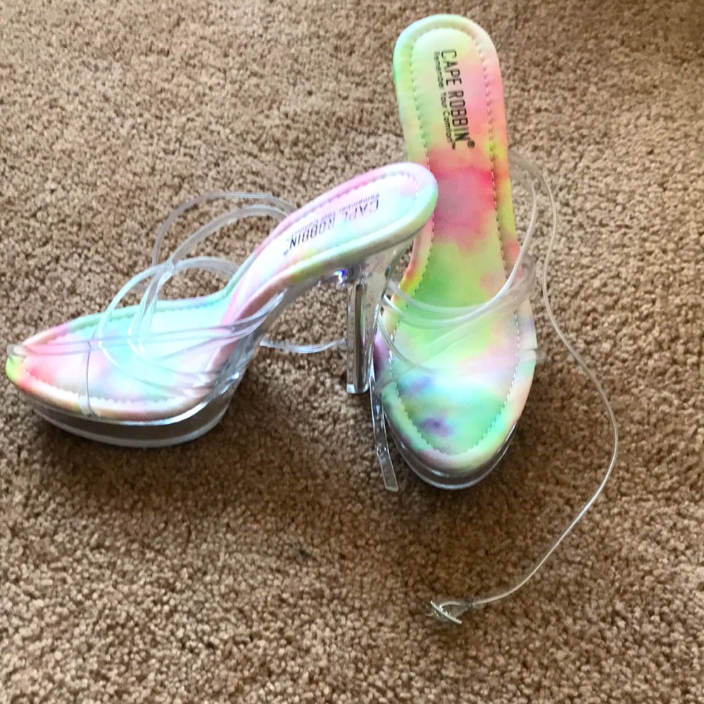 Rainbow 4inch heels